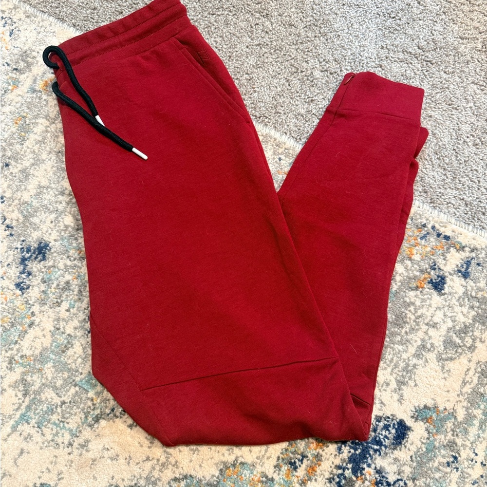 ZYIA Men's Maroon Red Sweatpants/Joggers-size M